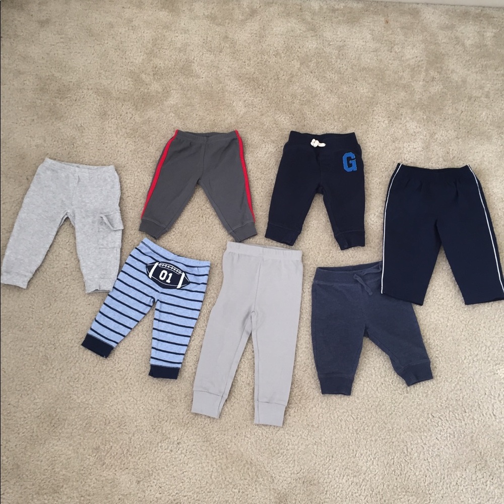 Multiple baby bottoms